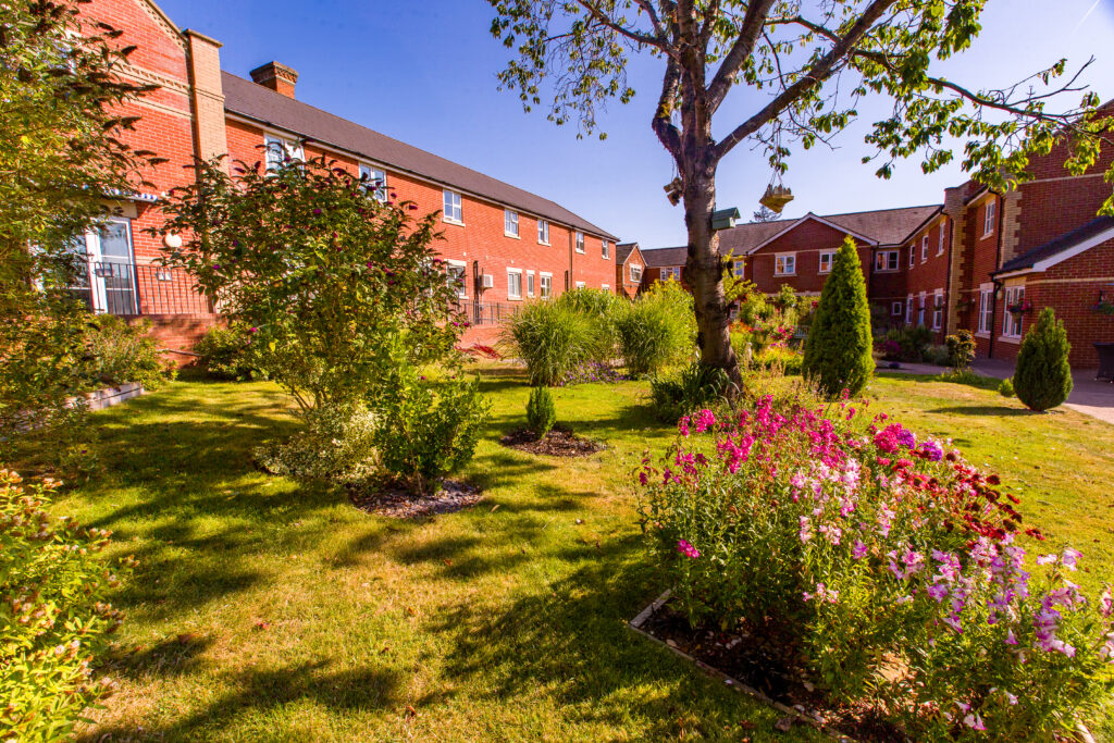 Beautful garden scene